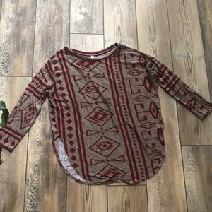 Tunic style top